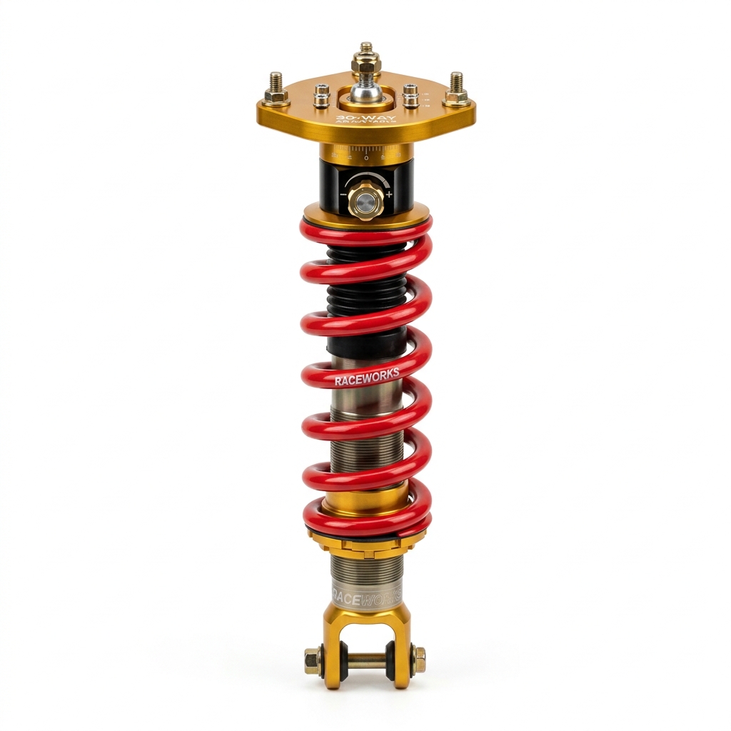 High Performance Red Coilover Shock Absorber